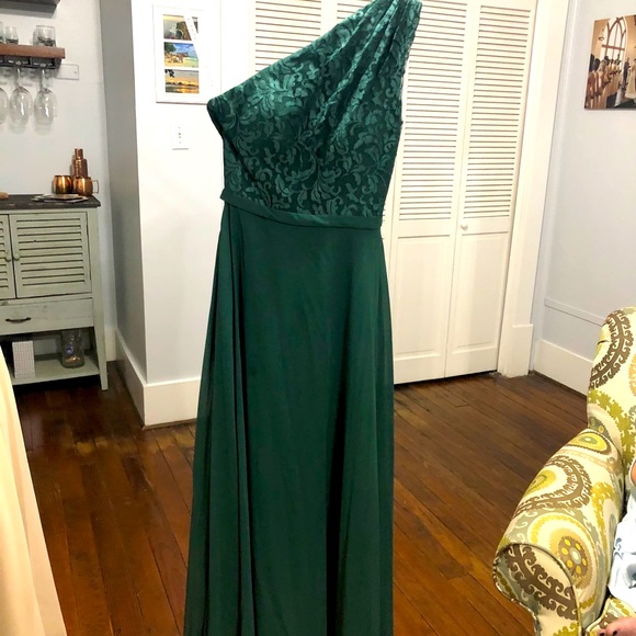 Green Bridesmaids Dress - Picture 1 of 6